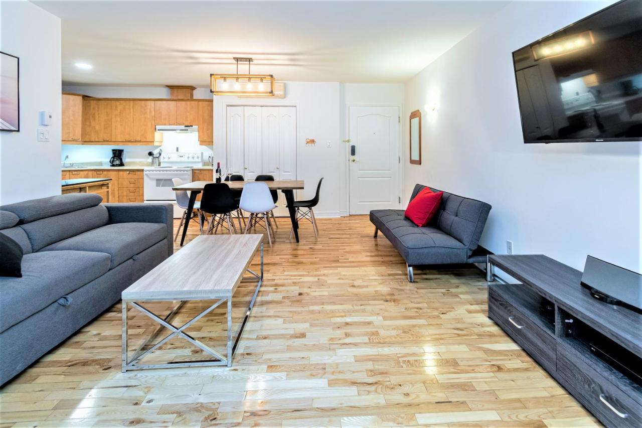 Ferienwohnung Le Theatral - En Plein Coeur De L'Action Avec Stationnement Québec Exterior foto
