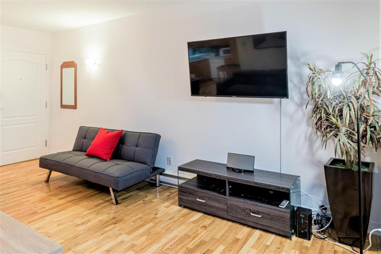 Ferienwohnung Le Theatral - En Plein Coeur De L'Action Avec Stationnement Québec Exterior foto