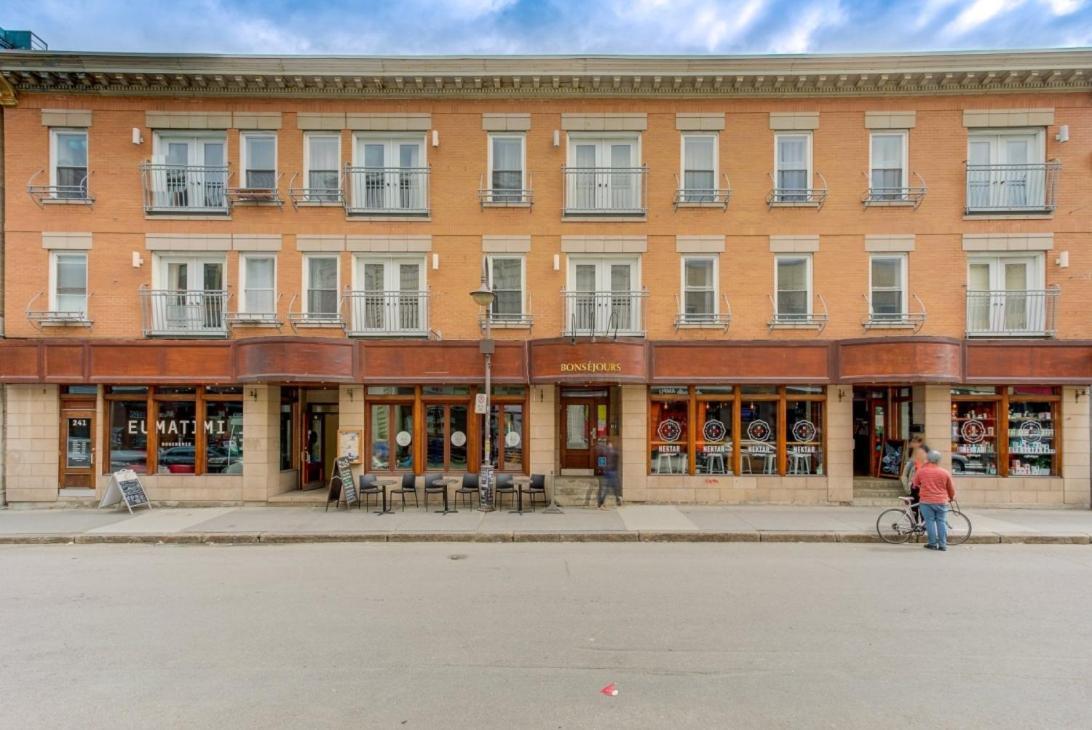 Ferienwohnung Le Theatral - En Plein Coeur De L'Action Avec Stationnement Québec Exterior foto